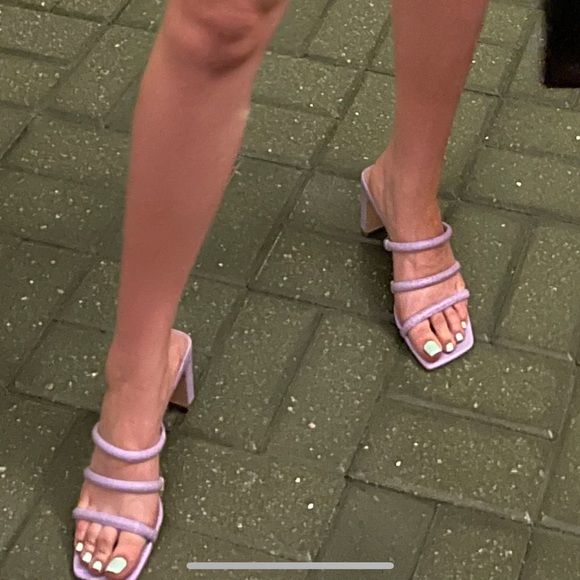 BCBGeneration Leather Heeled Sandals - Picture 4 of 10